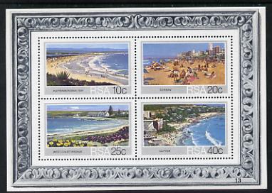 South Africa 1983 Tourist Beaches m/sheet unmounted mint, SG MS 553, stamps on , stamps on  stamps on tourism