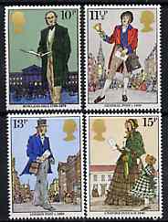 Great Britain 1979 Death Centenary of Sir Rowland Hill set of 4 unmounted mint SG 1095-98 (gutter pairs available price x 2), stamps on rowland hill, stamps on postal, stamps on postman, stamps on death