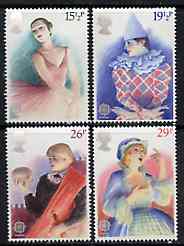 Great Britain 1982 Europa - British Theatre set of 4 unmounted mint SG 1183-86 (gutter pairs available price x 2), stamps on music, stamps on theatre, stamps on entertainments, stamps on europa