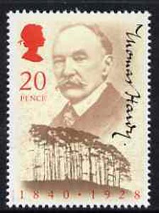 Great Britain 1990 Thomas Hardy 150th Birth Anniversary (Author) unmounted mint, SG1506, stamps on , stamps on  stamps on personalities     literature       books