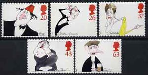 Great Britain 1998 Comedians set of 5 unmounted mint, SG 2041-45*, stamps on , stamps on  stamps on entertainments, stamps on  stamps on comedy, stamps on  stamps on personalities