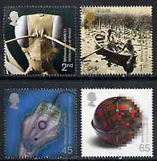 Great Britain 2000 Millennium Projects #09 - Mind & Matter set of 4 unmounted mint SG 2162-65, stamps on , stamps on  stamps on computers, stamps on x-rays, stamps on insects, stamps on millennium