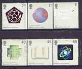 Great Britain 2001 Nobel Prize 100th Anniversary set of 6 unmounted mint SG,SG 2232-37, stamps on , stamps on  stamps on nobel, stamps on medical, stamps on literature, stamps on peace, stamps on chemistry, stamps on dcience, stamps on physics, stamps on holograms, stamps on atomics, stamps on 