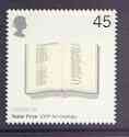 Great Britain 2001 Nobel Prize for Literature 45p (Poem by T S Eliot) from 100th Aniv set unmounted mint (gutter pairs available price x 2) SG 2236, stamps on , stamps on  stamps on nobel, stamps on literature, stamps on poetry