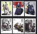 Great Britain 2005 Jane Eyre perf set of 6 unmounted mint SG 2618-23, stamps on , stamps on  stamps on literature, stamps on  stamps on horses, stamps on  stamps on women