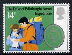 Great Britain 1981 Expeditions 14p from Duke of Edinburgh Award Scheme set unmounted mint, SG 1162, stamps on , stamps on  stamps on mountaineering