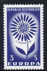 Austria 1964 Europa unmounted mint, SG 1437, Mi 1173*, stamps on europa
