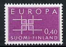 Finland 1963 Europa unmounted mint, SG 686, Mi 576*, stamps on europa