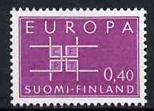 Finland 1963 Europa unmounted mint, SG 686, Mi 576*, stamps on , stamps on  stamps on europa