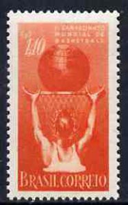 Brazil 1954 2nd World Basketball Championship, SG 916*, stamps on , stamps on  stamps on sport    basketball