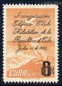 Cuba 1956 Philatelic Club opt on 24c Pelican unmounted mint, SG 788*, stamps on , stamps on  stamps on birds    pelican    postal