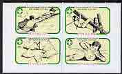 Eynhallow 1982 75th Anniversary of Scouting imperf  set of 4 values (10p to 35p) unmounted mint , stamps on scouts, stamps on knots