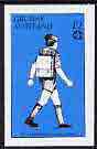 Grunay 1982 75th Anniversary of Scouting imperf deluxe sheet (£2 value) unmounted mint, stamps on scouts