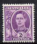 Australia 1949 King George VI 2d bright purple from no wmk def set unmounted mint, SG 230*, stamps on , stamps on  stamps on royalty, stamps on  stamps on  kg6 , stamps on  stamps on 