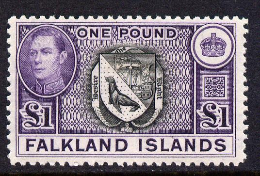 Falkland Islands 1938-50 KG6 Arms A31 mounted mint SG 163, stamps on , stamps on  stamps on , stamps on  stamps on  kg6 , stamps on  stamps on arms, stamps on  stamps on 