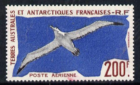 French Southern & Antarctic Territories 1956-60 Wandering Albatros 200f unmounted mint SG 18, stamps on , stamps on  stamps on polar, stamps on  stamps on birds