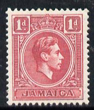 Jamaica 1938-52 KG6 1d scarlet unmounted mint, SG 122, stamps on , stamps on  kg6 , stamps on 