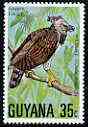Guyana 1978 Harpy Eagle 35c unmounted mint from Wildlife Conservation set, SG 687*, stamps on birds, stamps on birds of prey, stamps on eagles