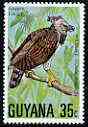 Guyana 1978 Harpy Eagle 35c unmounted mint from Wildlife Conservation set, SG 687*, stamps on , stamps on  stamps on birds, stamps on  stamps on birds of prey, stamps on  stamps on eagles