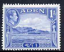 Aden 1939-48 KG6 The Harbour 1a pale blue unmounted mint SG 18*, stamps on , stamps on  stamps on harbours    ports, stamps on  stamps on  kg6 , stamps on  stamps on 