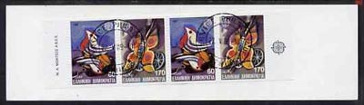 Greece 1989 Europa (Children's Toys) 460Dr booklet complete with first day cancels, stamps on , stamps on  stamps on europa     toys    butterflies     children