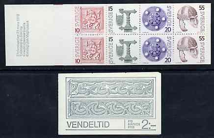 Booklet - Sweden 1975 Archaeological Discoveries 2k booklet complete and pristine, SG SB299