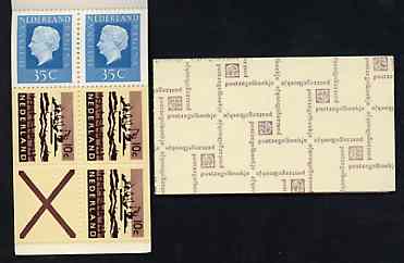 Booklet - Netherlands 1972 Delta Excavation & Juliana 1g booklet complete and very fine, SG SB73