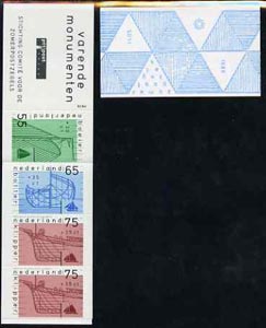 Netherlands 1989 Welfare Funds - Old Sailing Vessels 4g05 booklet complete and very fine, SG SB100, stamps on , stamps on  stamps on ships