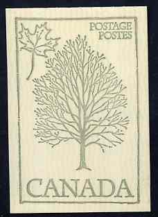 Canada 1978 Flowers & Trees - Sugar Maple 50c booklet (green on crean cover) complete and pristine, SG SB 84i, stamps on , stamps on  stamps on trees