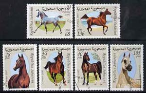 Sahara Republic 1997 Horses complete perf set of 6 values cto used*, stamps on , stamps on  stamps on animals, stamps on  stamps on horses