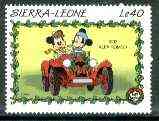 Sierra Leone 1989 Christmas - Disney Characters & Cars set of 8 unmounted mint, SG 1362-69*, stamps on , stamps on  stamps on christmas, stamps on  stamps on disney, stamps on  stamps on cars, stamps on  stamps on rolls royce, stamps on  stamps on mercedes, stamps on  stamps on jeep, stamps on  stamps on jaguar, stamps on  stamps on tucker, stamps on  stamps on buick, stamps on  stamps on alfa romeo, stamps on  stamps on cord