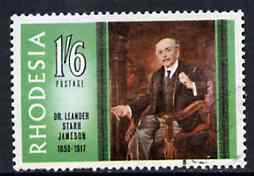 Rhodesia 1967 Famous Rhodesians (1st Series) Dr Jameson (Administrator) fine used SG 413, stamps on , stamps on  stamps on personalities