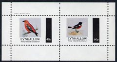 Eynhallow 1982 Birds #17 perf  set of 2 values (40p & 60p) unmounted mint, stamps on birds