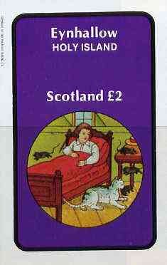 Eynhallow 1982 Fairy Tales (Dick Whittington) imperf deluxe sheet (£2 value) unmounted mint, stamps on fairy tales, stamps on literature, stamps on cats, stamps on mice
