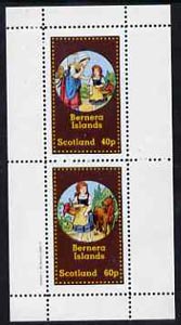 Bernera 1982 Fairy Tales (Little Red Riding Hood) perf  set of 2 values (40p & 60p) unmounted mint, stamps on fairy tales, stamps on literature