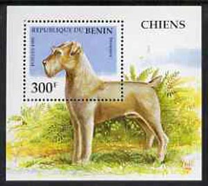 Benin 1995 Dogs m/sheet SG MS 1311, Mi BL 12 unmounted mint, stamps on dogs