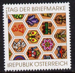 Austria 1990 Stamp Day (Thematic Stamp Subjects) 7s+3s unmounted mint, SG  2227, stamps on , stamps on  stamps on austria 1990 stamp day (thematic stamp subjects) 7s+3s unmounted mint, stamps on  stamps on  sg  2227