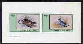 Staffa 1982 Rodents imperf set of 2 values (40p & 60p) unmounted mint, stamps on , stamps on  stamps on animals      rodents