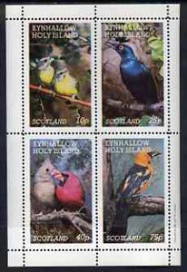 Eynhallow 1981 Birds #19 perf  set of 4 values (10p to 75p) unmounted mint, stamps on , stamps on  stamps on birds