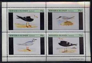 Bernera 1981 Gulls perf set of 4 values complete (10p to 75p) unmounted mint, stamps on birds   gulls