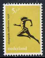 Netherlands 1956 Running 5c+3c from Melbourne Olympic Games set of 5, SG 832, stamps on running