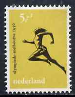 Netherlands 1956 Running 5c+3c from Melbourne Olympic Games set of 5, SG 832, stamps on , stamps on  stamps on running