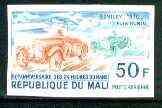 Mali 1973 Le Mans 24hr Race 50f (Bentley & Alfa Romeo) IMPERF from limited printing unmounted mint, as SG 387, stamps on cars    racing cars    bentley    alfa romeo