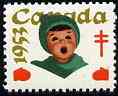 Cinderella - Canada 1953 Christmas TB Seal (Child Singing), fine unmounted mint*, stamps on cinderellas, stamps on cinderella, stamps on tb, stamps on christmas, stamps on diseases    