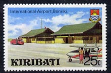 Kiribati 1980 Bonriki Airport (with Fire Engine) 25c from Development set unmounted mint, SG 138*