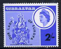 Gibraltar 1966 Our Lady of Europa unmounted mint, SG 195*, stamps on , stamps on  stamps on europa