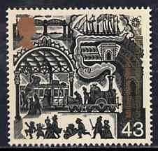Great Britain 1999 Millennium 43p Railways Linking the Nation unmounted mint SG 2075*, stamps on railways, stamps on millennium