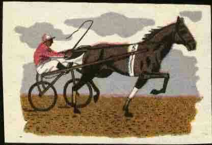 Match Box Labels - Buggy Racing from a Swedish set produced about 1912, stamps on , stamps on  stamps on sport     horses