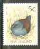 New Zealand 1988-95 Sooty Crake 5c from Native Birds def set unmounted mint, SG 1459a*, stamps on birds     crake