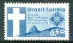 Brazil 1960 10th Baptist World Alliance unmounted mint, SG 1033*, stamps on religion    baptist     